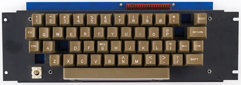 Lot 6049 Apple II Keyboard Prototype