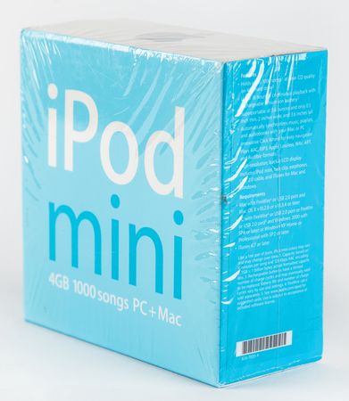 Lot #6078 Apple iPod Mini (2nd Generation, Sealed - Blue, 4GB) - Image 2