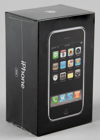 Lot #6090 Apple iPhone (First Generation, Sealed 8GB) - Image 1