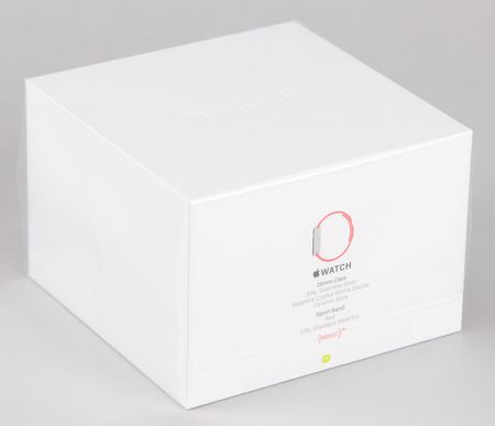 Lot #6103 Apple Watch (1st Generation, Sealed - Stainless Steel, 38mm, 8GB, Product Red) - Image 3
