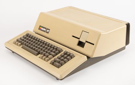 Lot #6054 Apple III Computer with Apple III Monitor, ProFile Hard Drive, Apple III Disk, and Various Software - Image 5