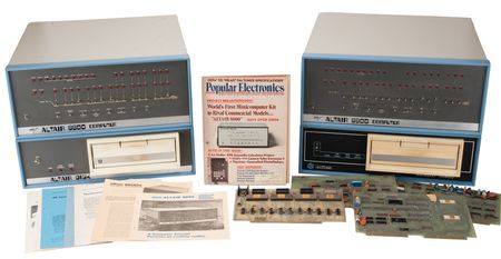 Lot #6170 MITS Altair 8800 Computers (2) with Altair Disc Drives, Massive Document Archive, Manuals, and Advertisements - From the Collection of Jack Everson - Image 1