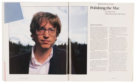 Lot #6032 Steve Jobs: Macworld Magazine Premiere Issue (February 1984) - Image 6