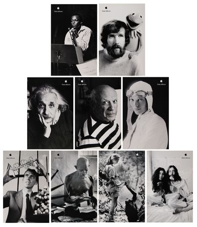 Lot #6152 Apple 'Educator Series' Collection of (23) Posters - Issued for Apple?s Iconic ?Think Different? Campaign - Image 1