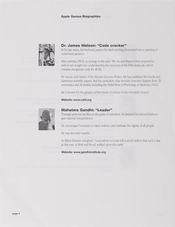 Lot #6152 Apple 'Educator Series' Collection of (23) Posters - Issued for Apple?s Iconic ?Think Different? Campaign - Image 7