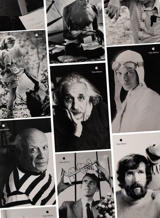 Lot #6153 Apple 'Educator Series' (2) Complete Poster Sets - Issued for Apple?s Iconic ?Think Different? Campaign - Image 1