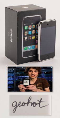 Lot #6088 Apple iPhone (1st Generation, 4GB), Jailbroken by Hacker Geohot - Image 1
