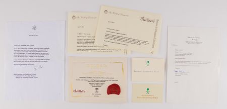 Lot #6100 George H. W. Bush's 24K Gold-Plated, Diamond-Encrusted Apple iPad 2, Presented by King Abdullah of Saudi Arabia - Image 10