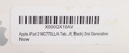 Lot #6098 Apple iPad (2nd Generation, Sealed - 32GB, Black) - Image 4