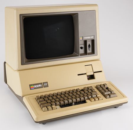 Lot #6055 Apple III Computer with Apple III Monitor, Apple III Disk, and Various Software - Image 3
