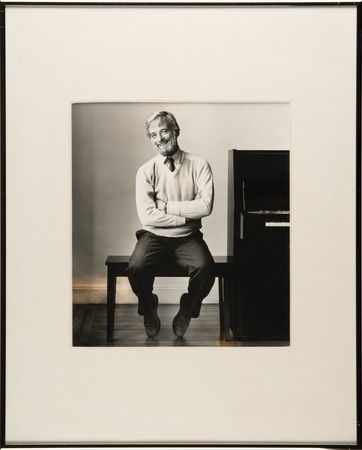 Lot #6124 Stephen Sondheim Original Oversized Photograph and the Apple 1984 Annual Report - Image 2