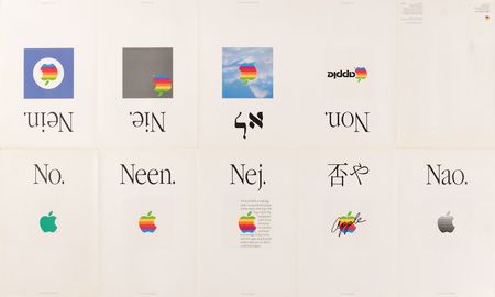 Lot #6135 Apple Corporate Identity Guidelines Posters (3) - Image 2
