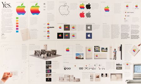 Lot #6135 Apple Corporate Identity Guidelines Posters (3) - Image 3