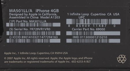 Lot #6089 Apple iPhone - Rare 4GB Model (First Generation, Sealed) - Image 4