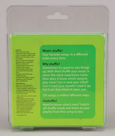 Lot #6086 Apple iPod Shuffle (1st Generation, Sealed) - Image 2