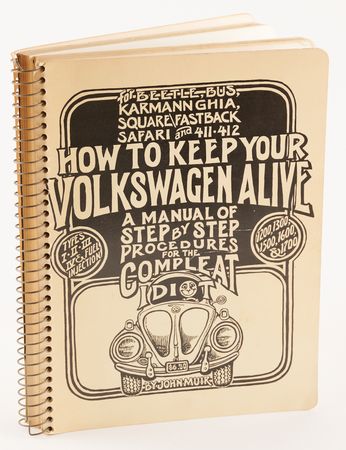 Lot #6008 Steve Jobs Personally-Owned, Hand-Annotated Volkswagen Repair Manuals (2) - Image 2