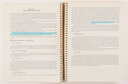 Lot #6008 Steve Jobs Personally-Owned, Hand-Annotated Volkswagen Repair Manuals (2) - Image 5