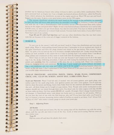 Lot #6008 Steve Jobs Personally-Owned, Hand-Annotated Volkswagen Repair Manuals (2) - Image 6