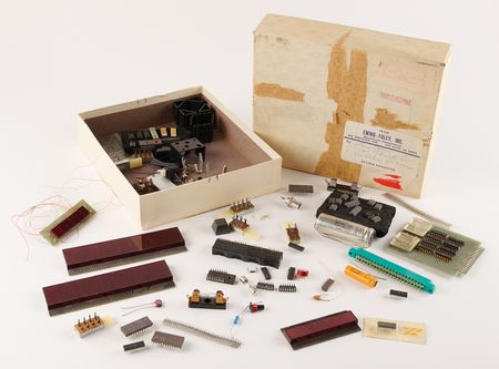 Lot #6007 Steve Jobs Personally-Owned Apple-1 Computer Components and Miscellaneous Electronic Parts, Stored in an Ewing-Foley Box Addressed to the 'Apple Garage' Family Home - Image 5