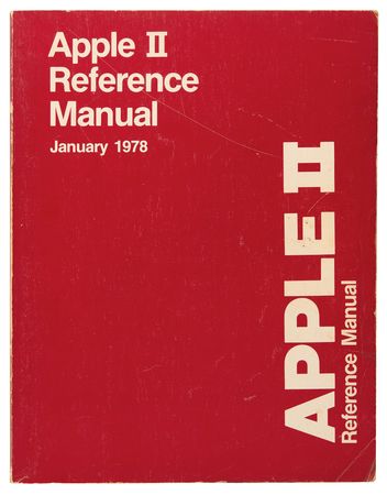 Lot #6048 Apple II Reference Manual (January 1978)