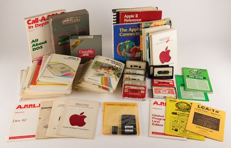 Lot #6047 Apple II Computer Collection of (8) - All Early Rev. 0 Boards - With Manuals, Software and Disk II Drives - Image 21