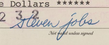 Lot #6001 Steve Jobs Signed 1976 'Apple Computer Company' Check (#181) - Payable to Apple's First Seed Investor, Elmer Baum - Image 4