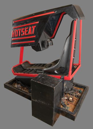 Lot #6194 Balance Technology: The Hotseat System Arcade Motion Simulator Prototype (1984) - Image 3