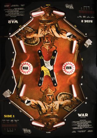 Lot #6193 Viza: WAR Pinball Machine (1978) - Fully Functional - Image 10