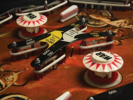 Lot #6193 Viza: WAR Pinball Machine (1978) - Fully Functional - Image 8