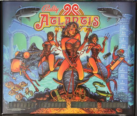 Lot #6197 Bally: Atlantis Pinball Machine (1989) - Image 5