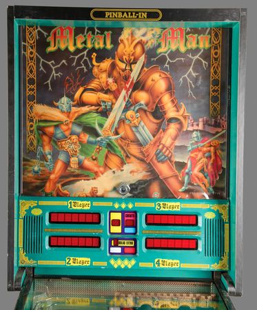Lot #6198 Inder: Metal Man Pinball Machine (1992) - Fully Functional - Image 6