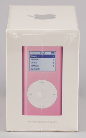 Lot #6081 Apple iPod Mini (1st Generation, Sealed - Pink, 4GB) with Dock - Image 3