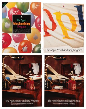 Lot #6141 Apple Computer Collection of (20) Merchandise Materials from the 1990s - Image 6