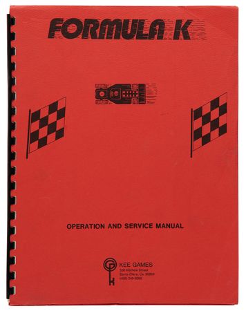 Lot #6190 Atari: Gran Trak 10 and Formula K Collection of Technical and Promotional Arcade Materials - Image 4