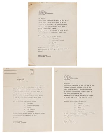 Lot #6190 Atari: Gran Trak 10 and Formula K Collection of Technical and Promotional Arcade Materials - Image 8