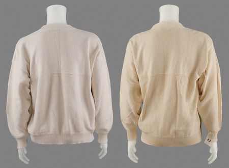 Lot #6118 Apple Computer (2) 'Rainbow Logo' Sweaters - Image 2