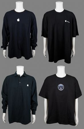 Lot #6154 Apple Computer (5) Shirts - Image 1