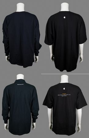 Lot #6154 Apple Computer (5) Shirts - Image 3