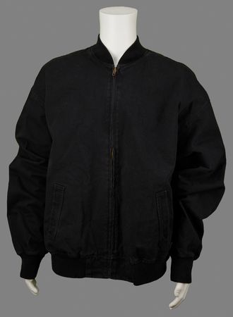 Lot #6146 Apple Computer 'Think Different' Denim Bomber Jacket - Image 2