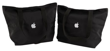 Lot #6155 Apple Computer Travel Gear: Tote Bags (2), Laptop Bag, and Business Portfolio - Image 2