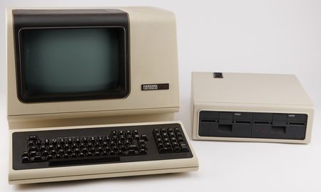 Lot #6180 Digital VT180 'Robin' Computer Setup with Keyboard and Dual Floppy Disk Drive - Image 2
