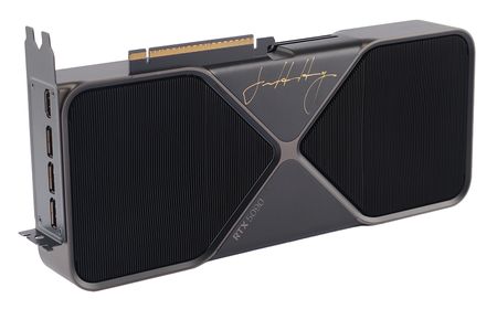 Lot #6160 Jensen Huang Twice-Signed NVIDIA GeForce RTX 5090 Founders Edition GPU - Image 2