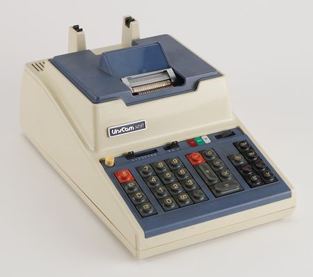 Lot #6168 UniCom Systems 141P Calculator, Featuring an Intel 4004 - Intel's First Microprocessor - Image 1