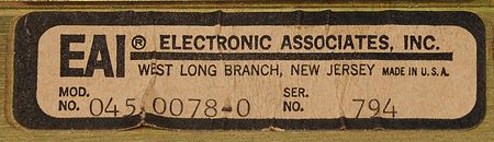 Lot #6169 EAI TR-20 Analog Computer - Image 10
