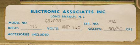 Lot #6169 EAI TR-20 Analog Computer - Image 9