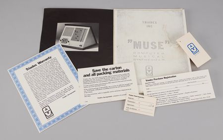Lot #6187 Triadex Muse Digital Synthesizer (c. 1972) - Image 5