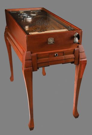 Lot #6191 Antique 'Pure Mechanical' Pinball Machines (6) - Museum-Quality Gaming Collection from the Early 1930s - Image 10