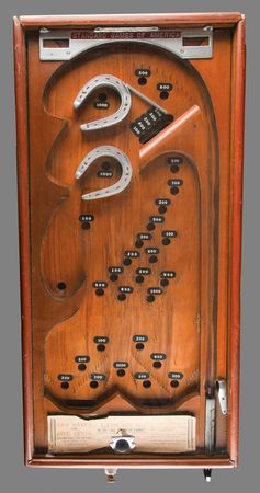 Lot #6191 Antique 'Pure Mechanical' Pinball Machines (6) - Museum-Quality Gaming Collection from the Early 1930s - Image 11