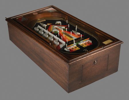 Lot #6191 Antique 'Pure Mechanical' Pinball Machines (6) - Museum-Quality Gaming Collection from the Early 1930s - Image 17