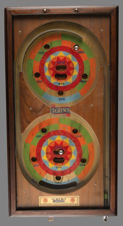 Lot #6191 Antique 'Pure Mechanical' Pinball Machines (6) - Museum-Quality Gaming Collection from the Early 1930s - Image 22